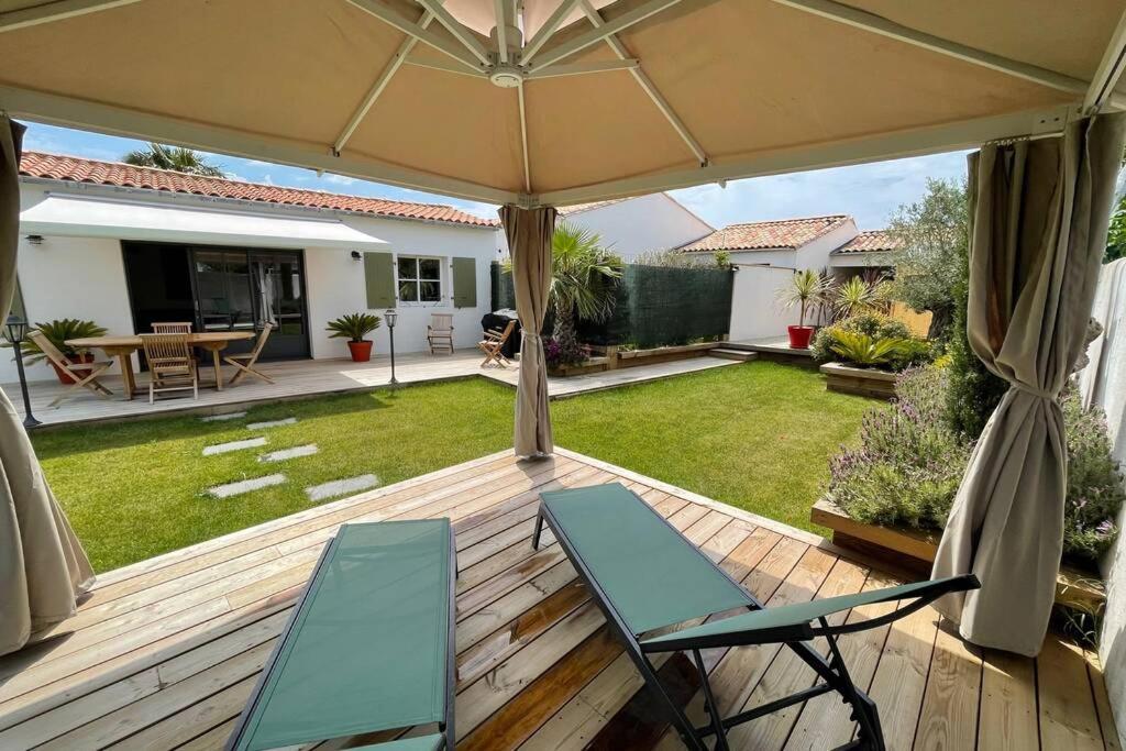 L'Oiseliere ------- Nul Part Ailleurs Villa Loix ภายนอก รูปภาพ